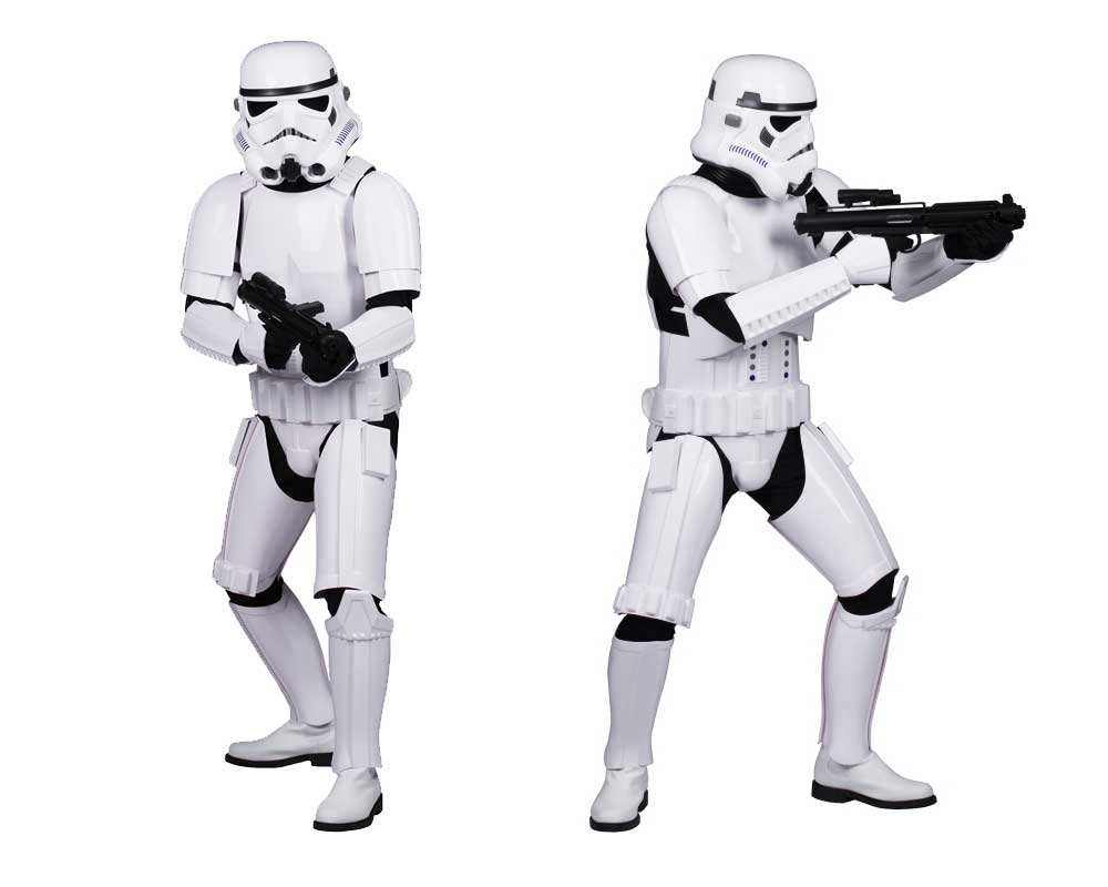 Stormtrooper armor costume guide help fitting